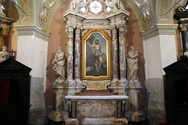 Oltar posvećen sv. Ivanu Krstitelju